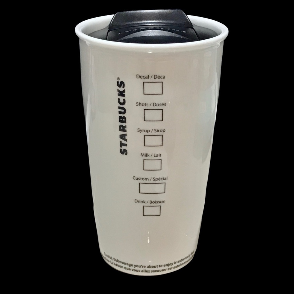 Starbucks Ceramic “Paper Cup” Tumbler 12 Oz. - Picture 5 of 5